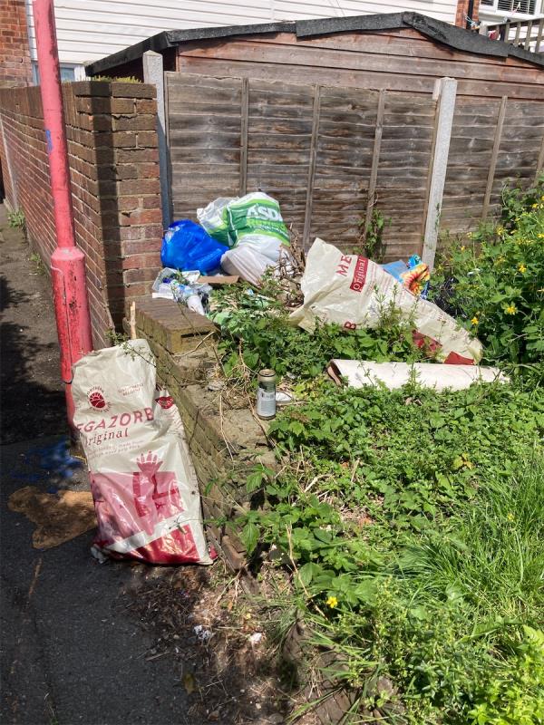 Various bags of waste-32 Wilkinson Road, West Beckton, London, E16 3RJ