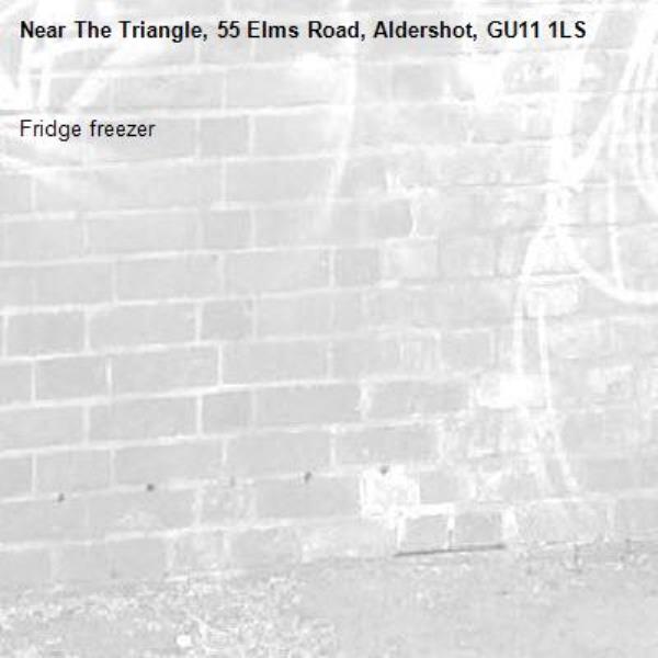 Fridge freezer -The Triangle, 55 Elms Road, Aldershot, GU11 1LS