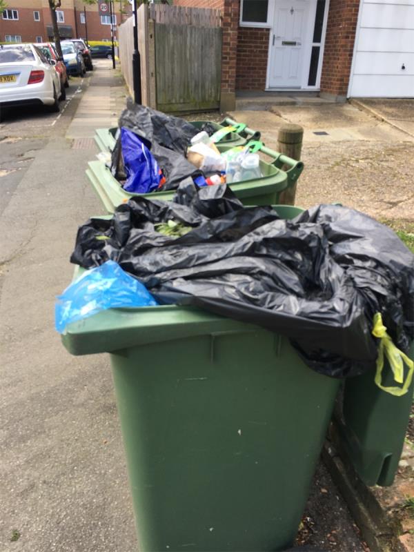Reported over a week ago - please empty asap-152 The Woodlands, Hither Green, London, SE13 6TX