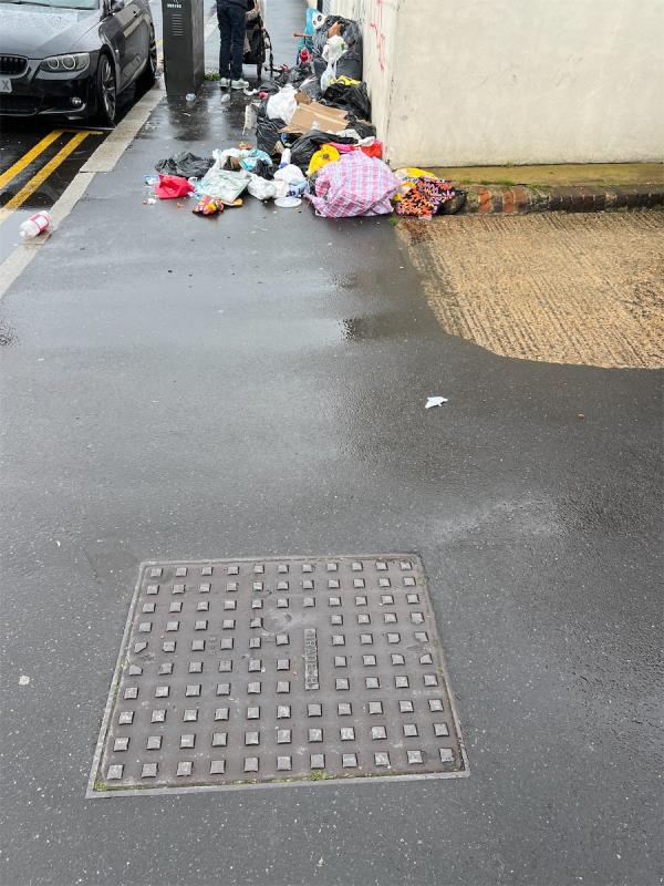 Same culprits, every week - blocking the path. Council needs to install CCTV to deter this disgusting behaviour-5 Carlyle Road, Manor Park, London, E12 6BL