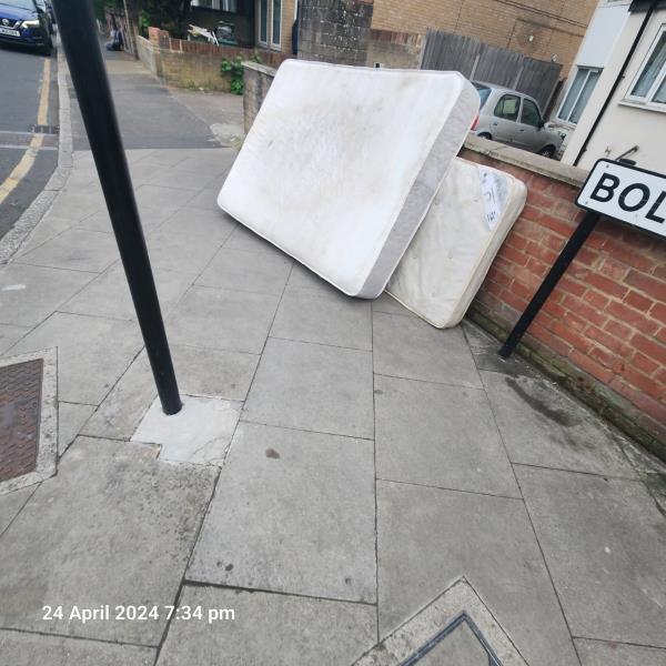 Fly tipping - Fly-tipping Removal-2B, Boleyn Road, Forest Gate, London, E7 9QE