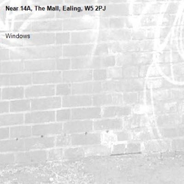 Windows -14A, The Mall, Ealing, W5 2PJ
