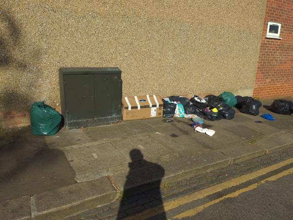 Hazardous waste dumped -Edith Road, Stratford, London