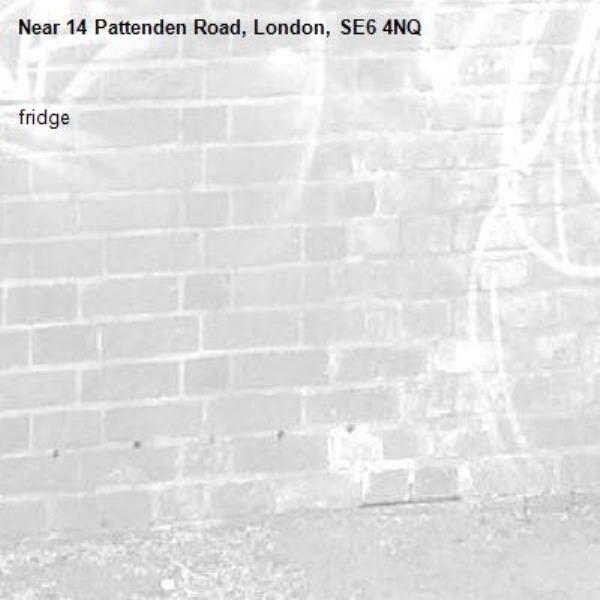 fridge-14 Pattenden Road, London, SE6 4NQ