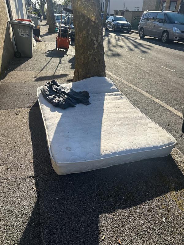 Mattress has been here for days and needs collecting -1 Neville Road, Forest Gate, London, E7 9QU