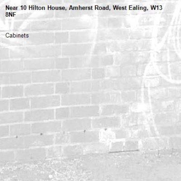 Cabinets -10 Hilton House, Amherst Road, West Ealing, W13 8NF