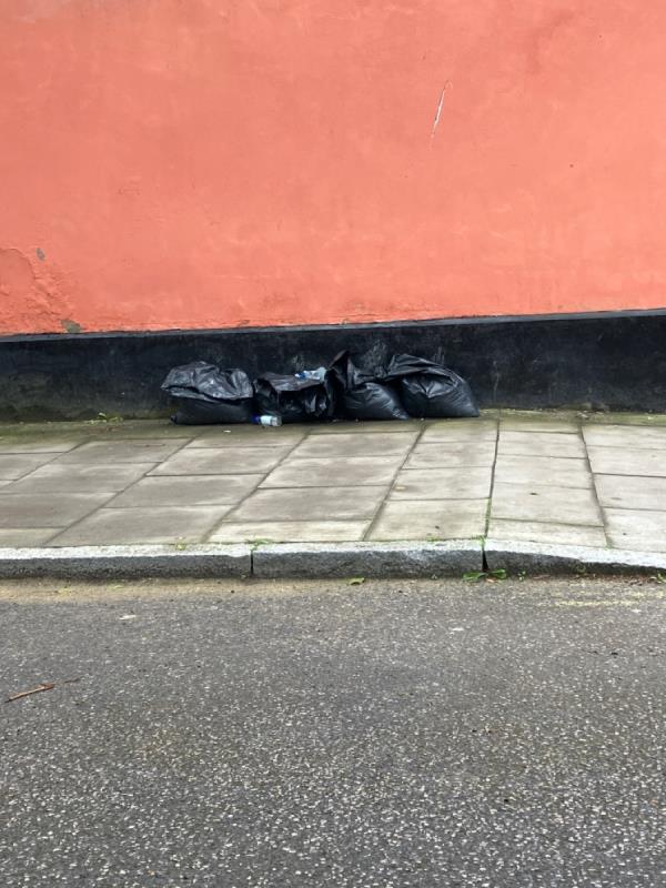 4 bags of rubble -122A, Oldfield Grove, London, SE16 2NE