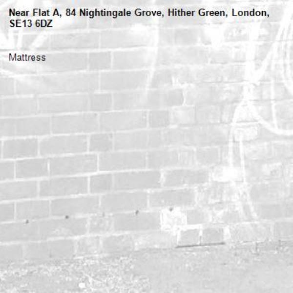 Mattress-Flat A, 84 Nightingale Grove, Hither Green, London, SE13 6DZ