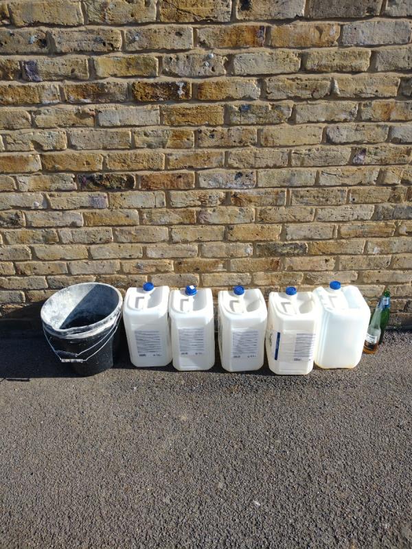 Empty bulk fluid bottles-1A, Marler Road, London, SE23 2AE
