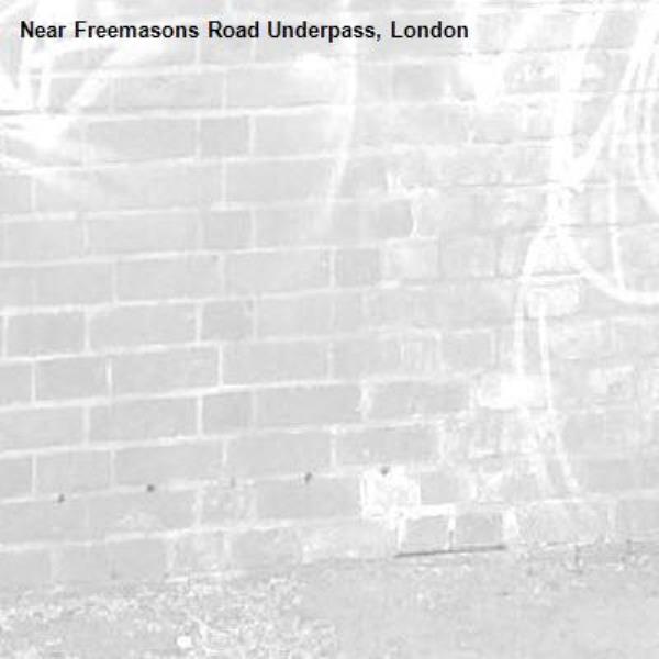 -Freemasons Road Underpass, London