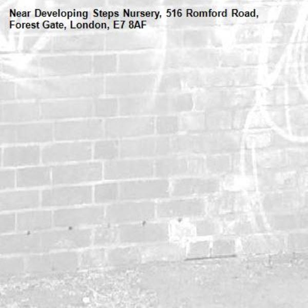 -Developing Steps Nursery, 516 Romford Road, Forest Gate, London, E7 8AF