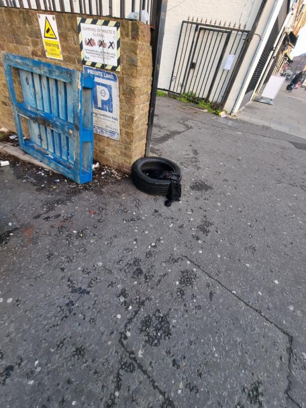 Tyre and pallett-98 The Green, London, UB2 4BG
