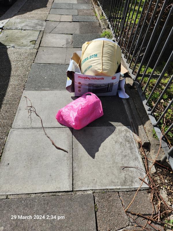 Fly tipping - Fly-tipping Removal-9 Studley Road, Forest Gate, London, E7 9LU