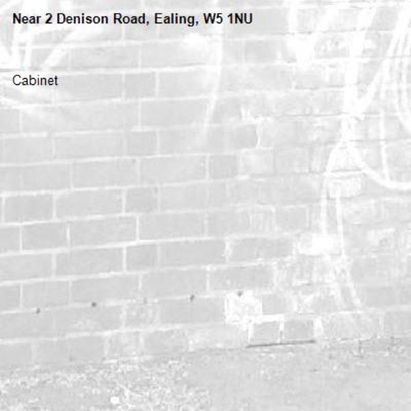 Cabinet -2 Denison Road, Ealing, W5 1NU