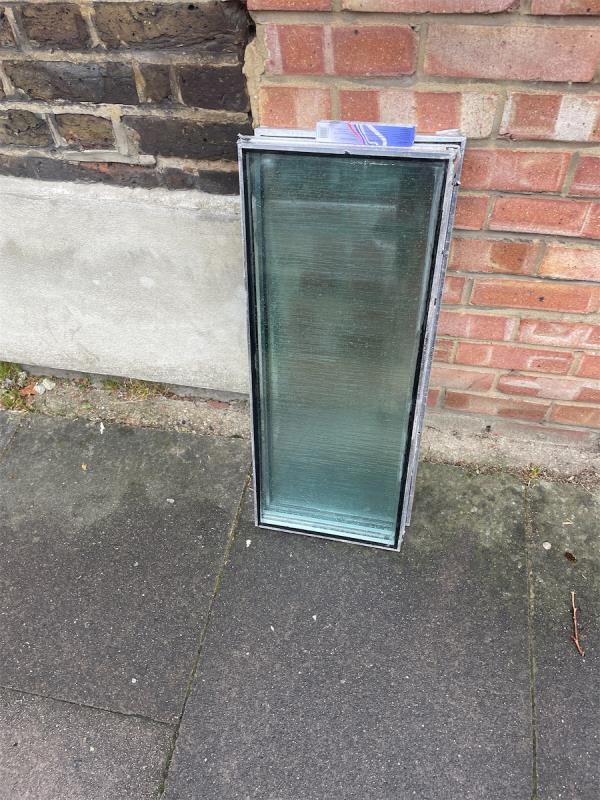 Dangerous objects dumped on pavement -1 Bull Road, Stratford, London, E15 3HQ