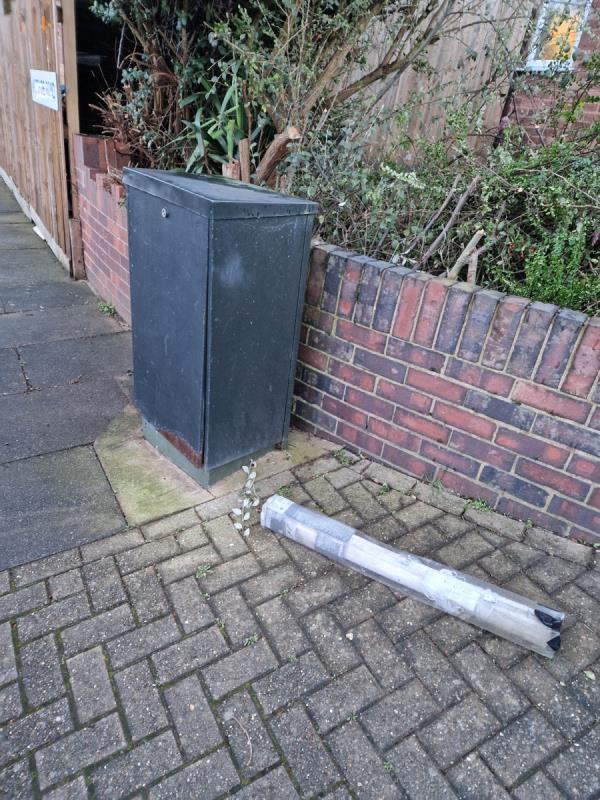 Someone just left this thing here. Please resolve this issue.-66 Wiltshire Road, Leicester, LE4 0JT