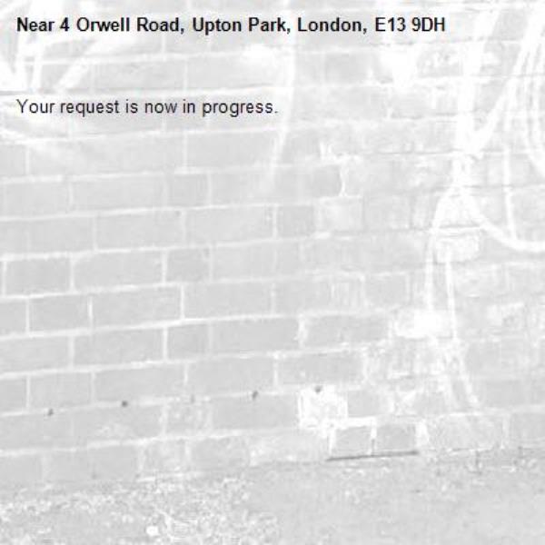 Your request is now in progress.-4 Orwell Road, Upton Park, London, E13 9DH