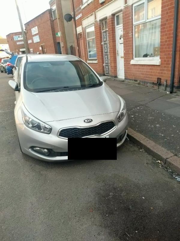 This car has not moved since it came to this location-117 Cottesmore Road, Leicester, LE5 3LP
