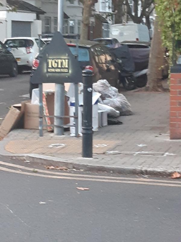 Consistent fly tipping on Harold Road  
Fly tipping is also being made during the day -61 Harold Road, Upton Park, London, E13 0SG