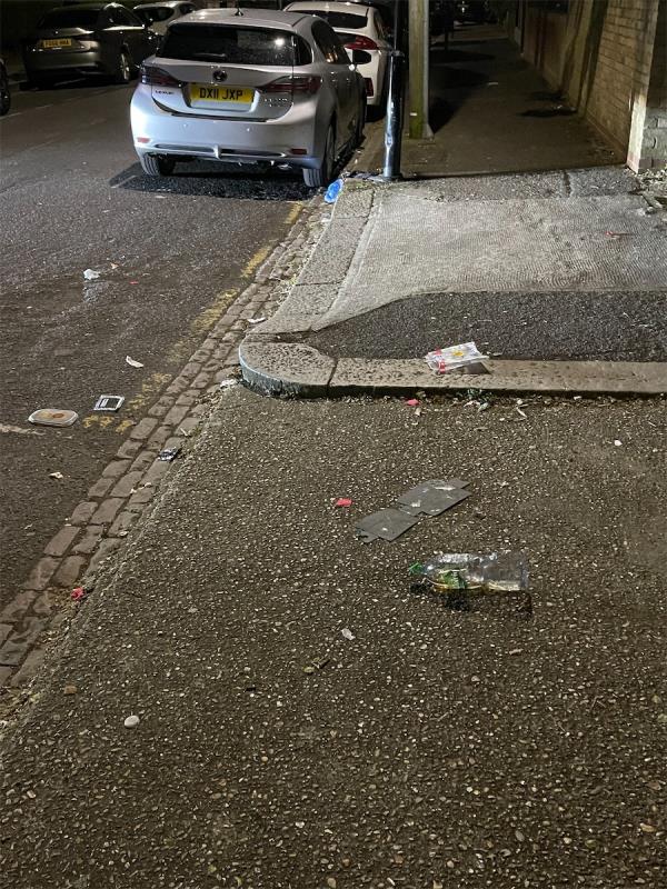 Because of fly tip on street, trash everywhere.-2A, Crosby Road, Forest Gate, London, E7 9HU
