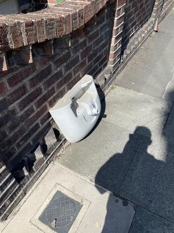 Rubbish has been dumped -51 Sibley Grove, Manor Park, E12 6SD