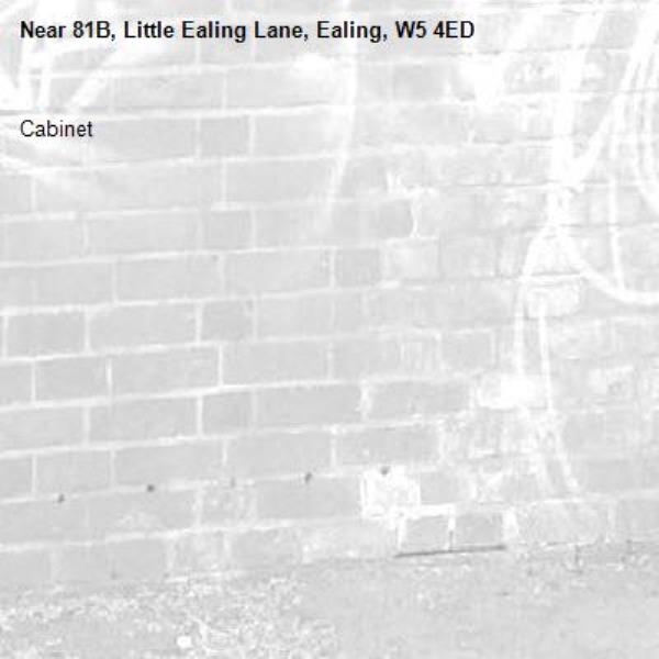 Cabinet -81B, Little Ealing Lane, Ealing, W5 4ED