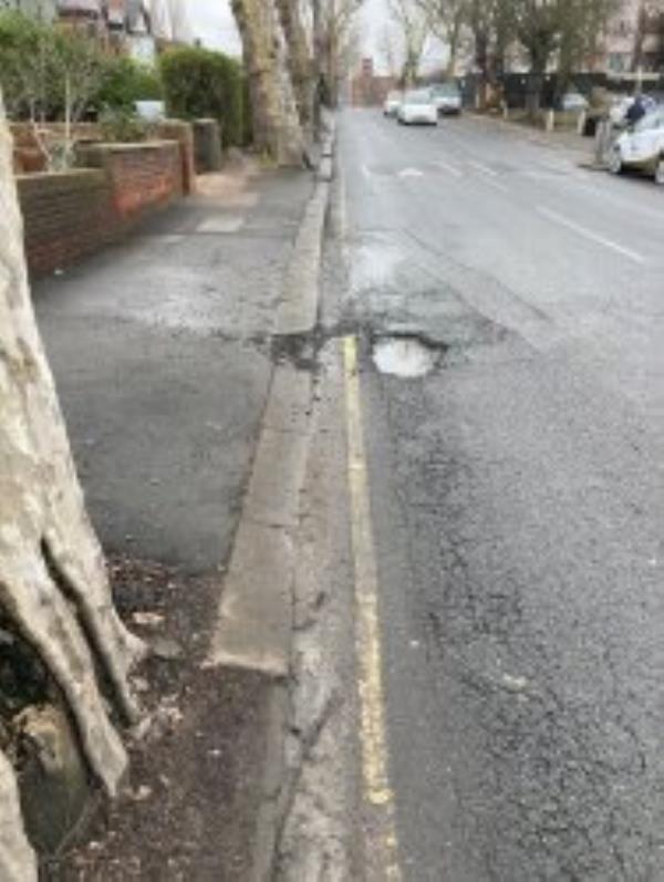 There is water leaking out of the road outside number 75.
Please can Thames Water investigate/repair-75 Chinbrook road