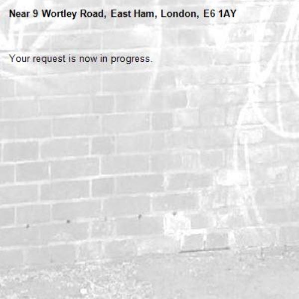 Your request is now in progress.-9 Wortley Road, East Ham, London, E6 1AY