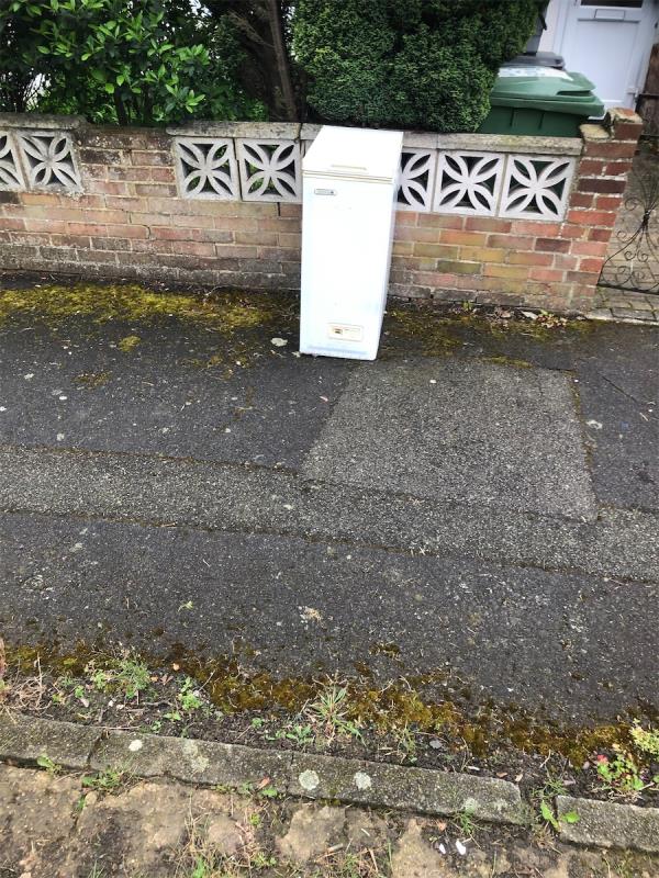Please clear a fridge-163 Moorside Road, Bromley, BR1 5ES