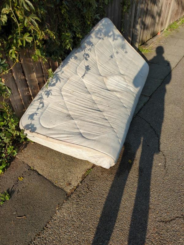Dumped mattress-93 Stillness Road, London, SE23 1NF