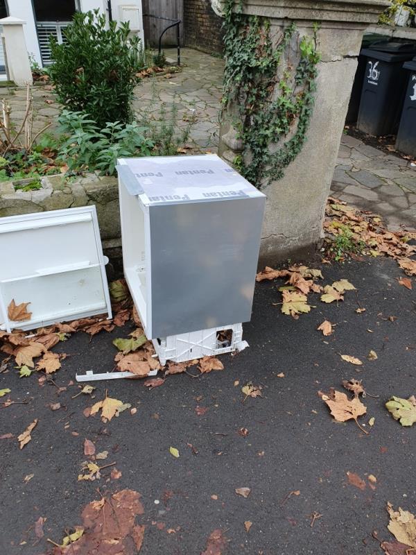 Domestic waste ENF116 -St. Peters Court Wickham Road, SE4 1PN, England, United Kingdom