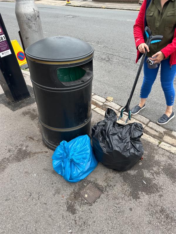 RAYS RESCUE Litter pick -Queens Arms Ph, 24 Great Knollys Street, Reading, RG1 7HL