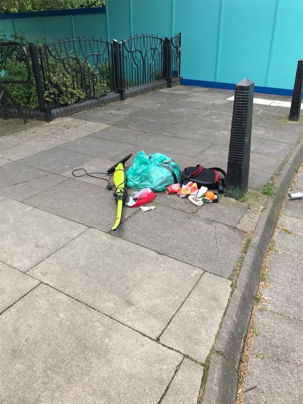 Tipped rubbish-1 Lomond Close, Tottenham, London, N15 5DF