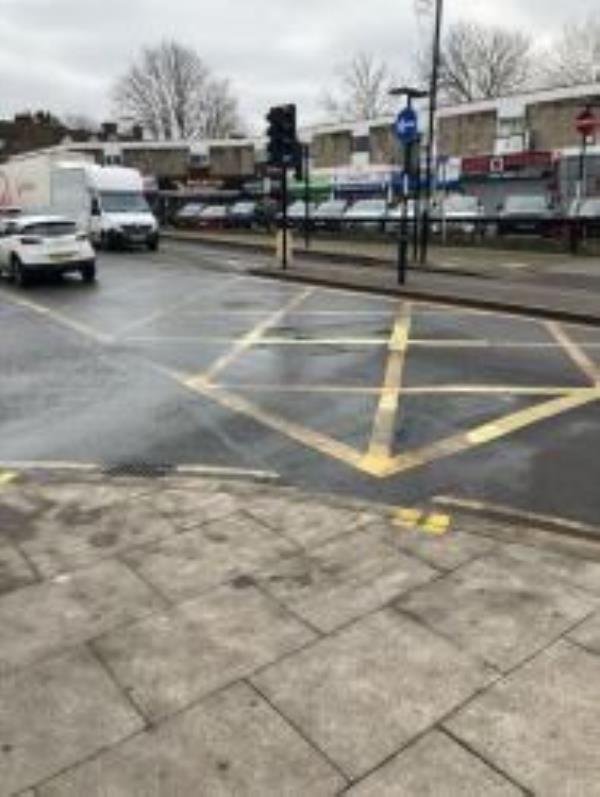 There is water leaking out of the road at the junction of Barring Road and Chinbrook Road.
-346 Baring Road, Grove Park, SE12 0DU, England, United Kingdom