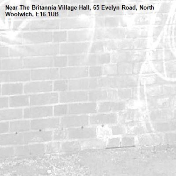 -The Britannia Village Hall, 65 Evelyn Road, North Woolwich, E16 1UB