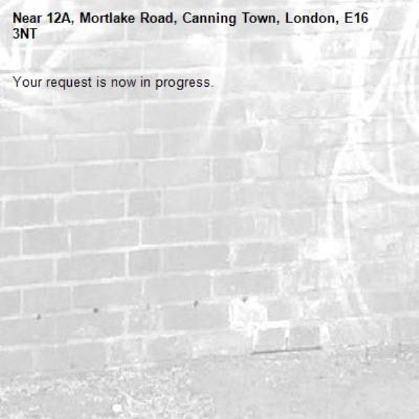 Your request is now in progress.-12A, Mortlake Road, Canning Town, London, E16 3NT