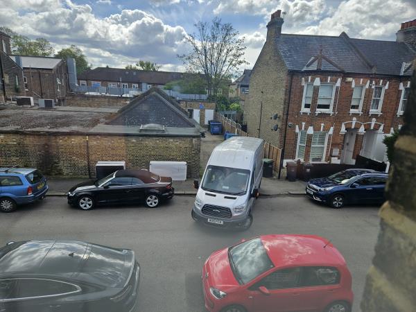 A never ending stream of mattresses, beds and tyres. Why there?? It not a dump!!! Please help stop repeat offendiing. Its conatant and attracts other crime. The elderly and parents with young children are struggling to navigate -First Floor Flat, 1 Gabriel Street, Crofton Park, London, SE23 1DW