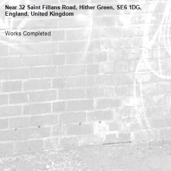Works Completed-32 Saint Fillans Road, Hither Green, SE6 1DG, England, United Kingdom