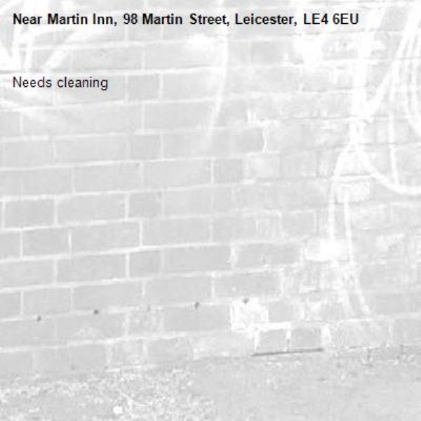 Needs cleaning-Martin Inn, 98 Martin Street, Leicester, LE4 6EU