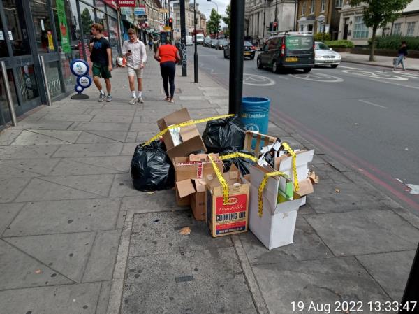 Commercial waste -275a New Cross Road, London, SE14 6AS