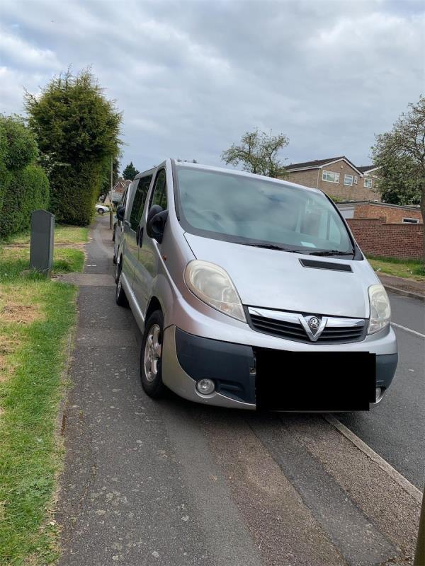 This van has been parked here for a number of weeks and hasn’t moved. It’s taking up valuable space for other residents to park in.-2 Tavistock Drive, Leicester, LE5 5NT