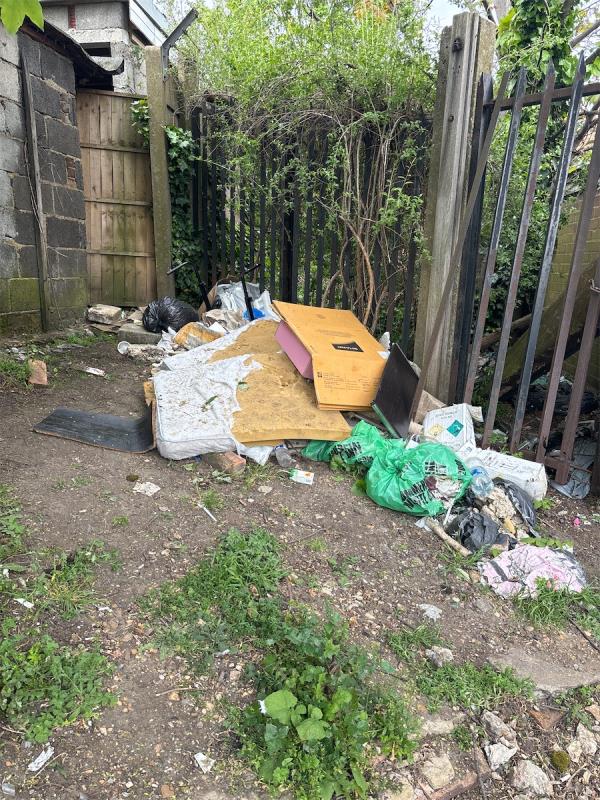 Lots of trash -135 Shakespeare Crescent, Manor Park, London, E12 6LW