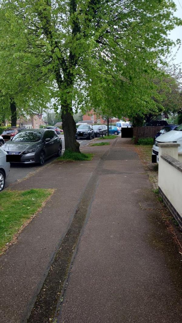 Idiotic parking and abusive parents, putting lives at risk due to inconsiderate parking and taking out the required visibility. DO SOMETHING -135 Letchworth Road, Leicester, LE3 6FN