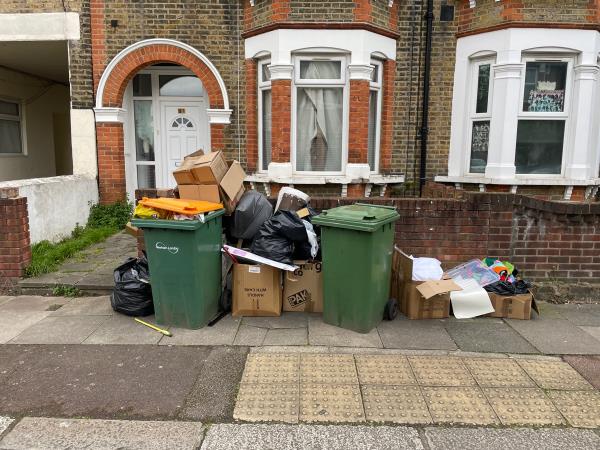 Looks like a house clear out -89 East Road, Stratford, London, E15 3QS