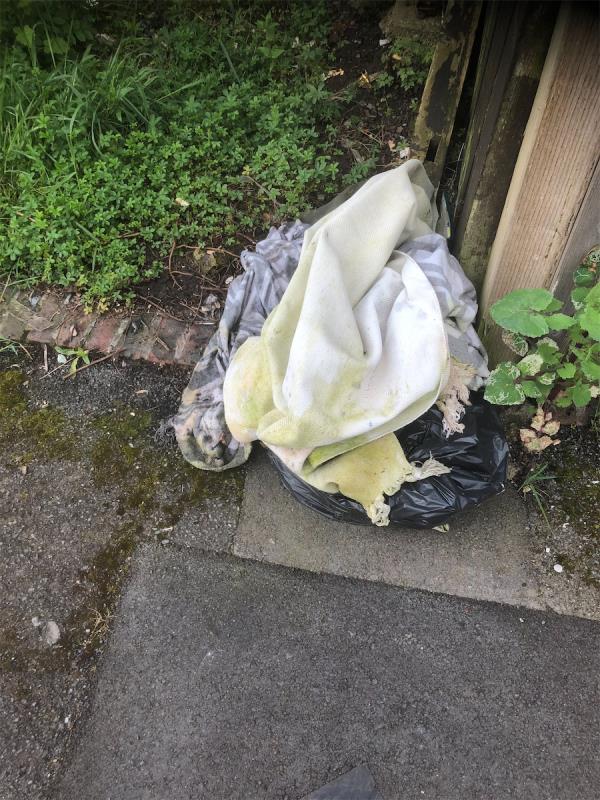 Outside no 8. Please clear flytip-5 Lonsdale Close, Grove Park, London, SE9 4HF