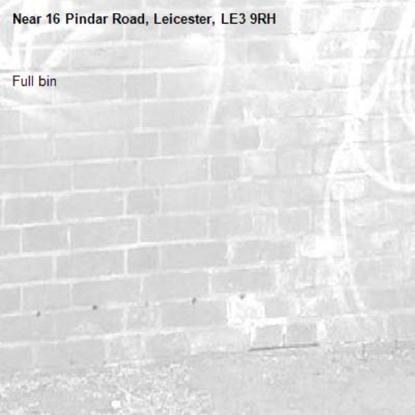 Full bin-16 Pindar Road, Leicester, LE3 9RH