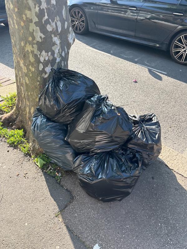 Fly tipping -91 Halley Road, Forest Gate, London, E7 8DS