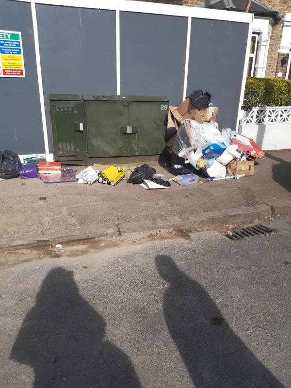 Top of Creighton Avenue.  So disgusting and smells -58a Barking Road, East Ham, E6 3BP