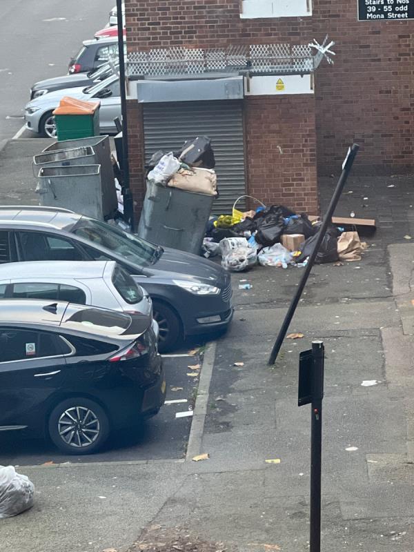 Every day this street is in a state. If it’s not swept daily, it’s a totally nightmare. Rats are now seen in the area -41 Mona St, London E16 1HH, UK