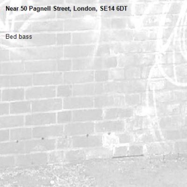 Bed bass -50 Pagnell Street, London, SE14 6DT